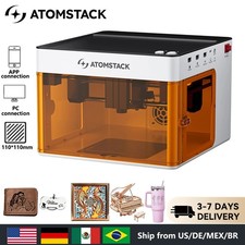 Atomstack P1 Mini Laser Engraving Machine, 5W Diode Laser Cutter, Portable Deskt