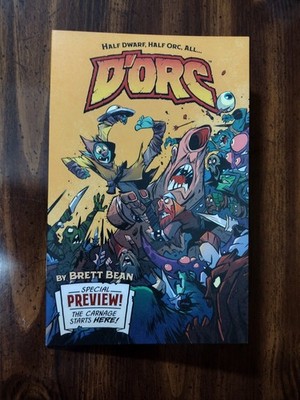 D'orc #1 Ashcan Preview Edition Promo Brett Bean 1st Dorc Image Comics 2026 Dorc
