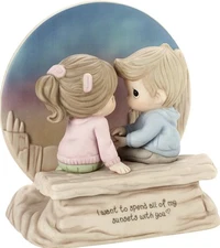 Precious Moments 201033 'I Want to Spend All of my Sunsets with You'  Figurine