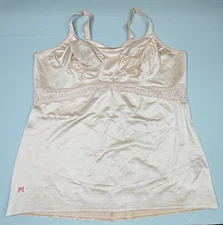 Ruby Ribbon Cami Camisole Size 50 Shaper Slimming Full Support Convertible Strap