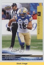 2025 Upper Deck CFL Gold Nic Demski #69 READ 16vq