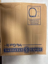 Jones stephens C3B5R200 Round Toilet Seat in White