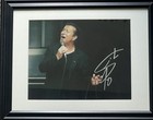 STEVE PERRY Autographed signed 8 X 11.5 photo Nice Fully Framed — photo 4