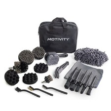 MOTIVITY 21-Piece Car Detailing Kit For Inter...