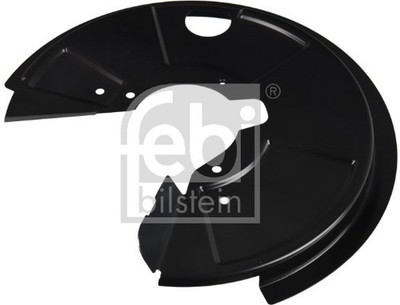 Hinterachse rechts FEBI BILSTEIN 175562 Spritzblech, Bremsscheibe für LAND ROVER