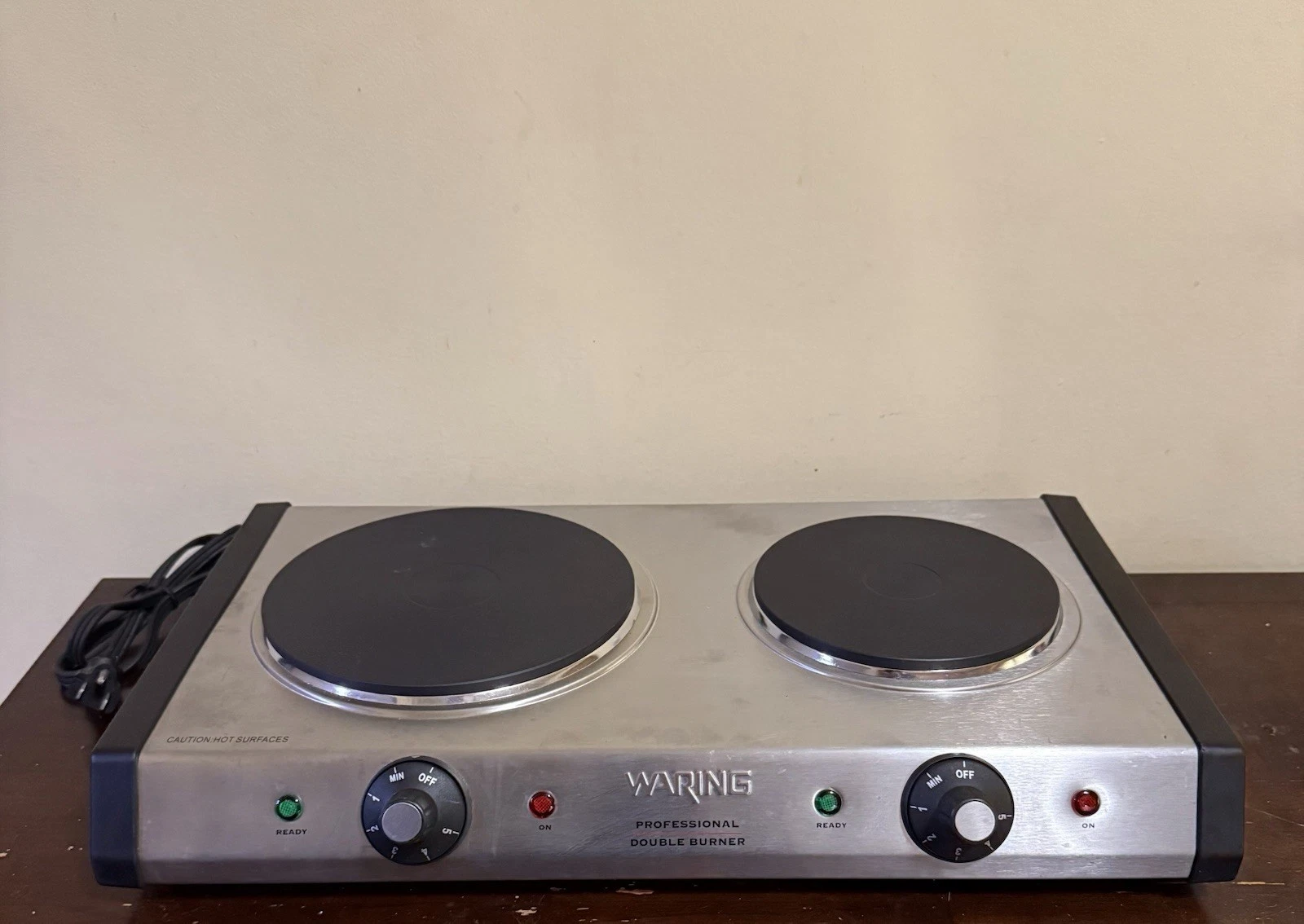 Waring Pro DB60 Professional Double Burner Countertop Cooktop 1800W Stainless
Opens in a new window