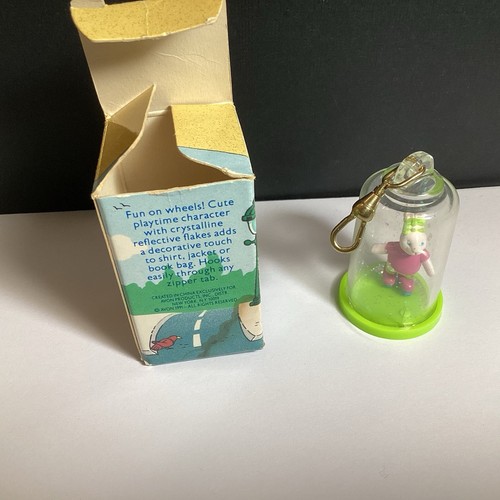 1991 AVON ZIP ZIP AND AWAY B. J.BUNNY ZIPPER PULL WITH BOX - Picture 5 of 8