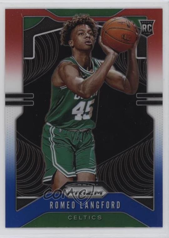 2019-20 Panini Prizm Rookie Red White & Blue Prizm Romeo Langford #260 1a7j