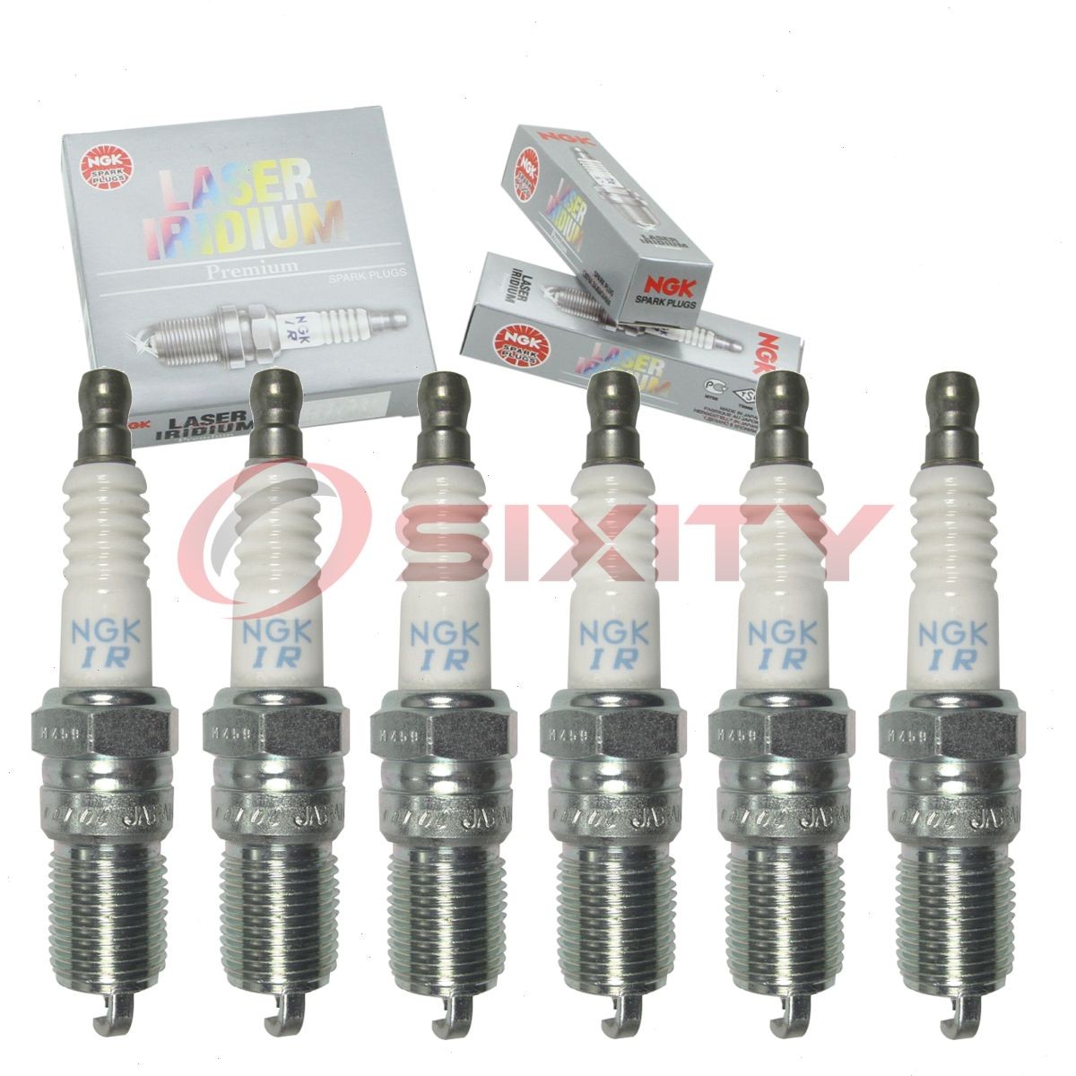 6 pc NGK 90156 ITR6G9 Laser Iridium Spark Plugs for SP536 PT20TT IT20TT fi