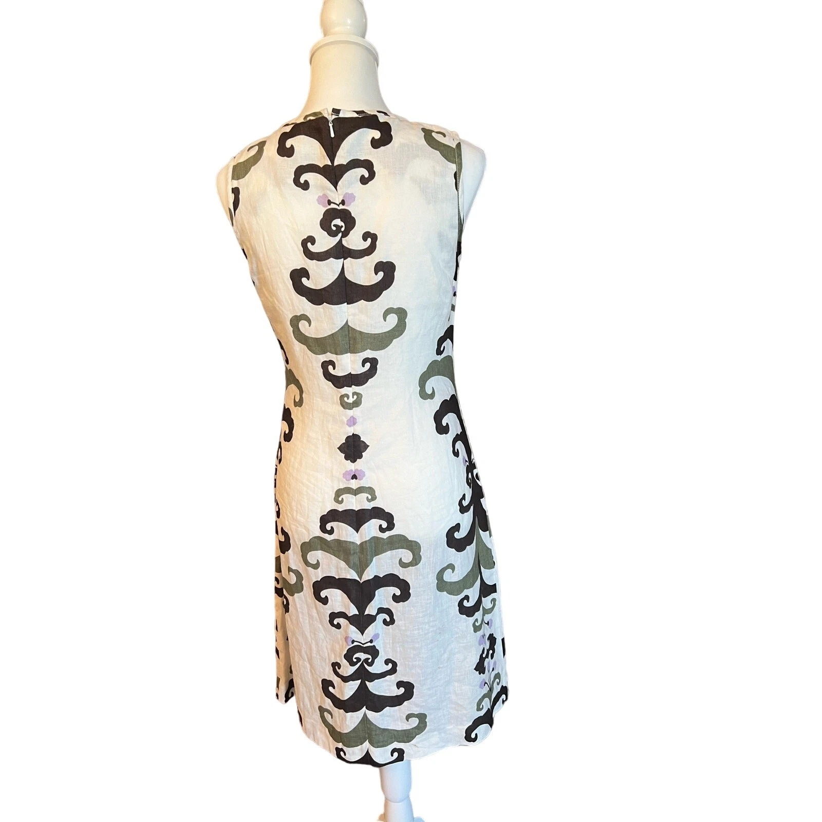 Abito a tubino Tory Burch in lino Taglia 4 Ottime condizioni