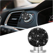 Bling Car Push Start Button Cover, Crystal Rhinestone One Touch Vehicle Engine I