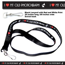 PORTACHIAVI CORDINO grammofono fonografo per telefono, fotocamera, cintura badge