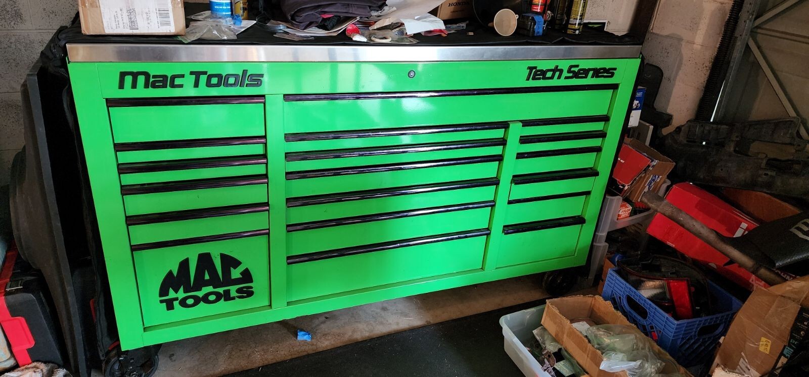 19 Drawer Mac Tools tool box Tech Series eBay