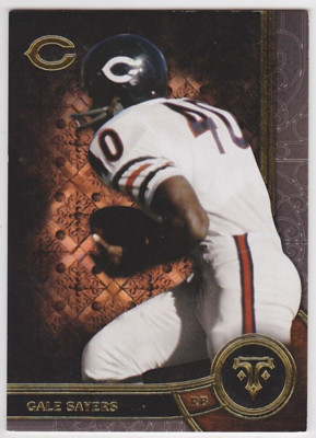 2015 Topps Triple Threads #74 Gale Sayers Chicago Bears