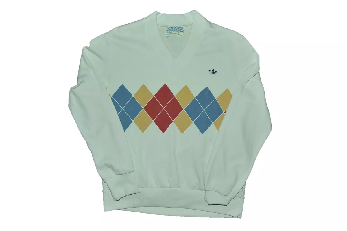 Vintage 80s Adidas Sweatshirt Ivan Lendl Tennis Made in France