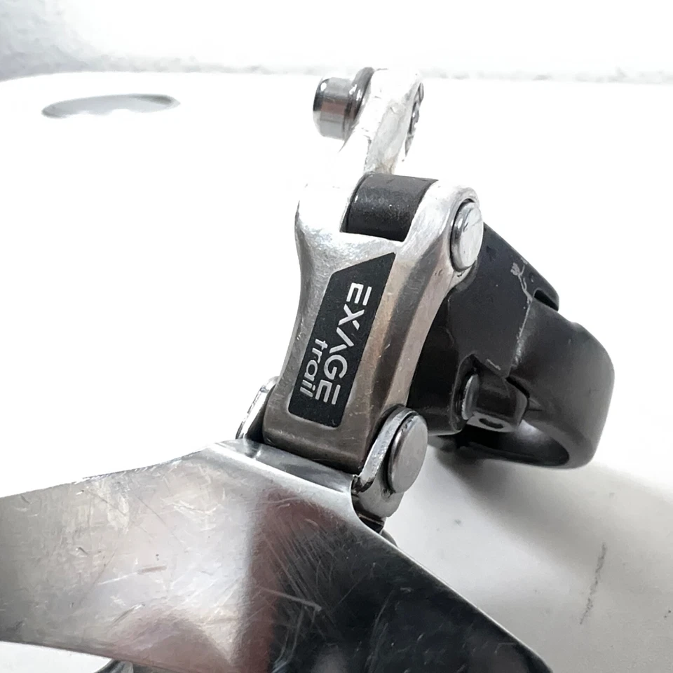 Shimano Vintage Exage Trail Half-Step Plus Triple Derailleur FD-M351 28.6 Clamp - Image 2 of 4