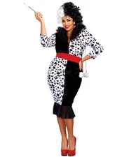 Brand New Plus Size Dalmatian Diva Costume Dreamgirl 10671X