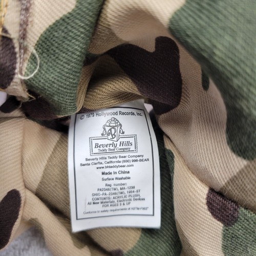 Vintage musikalischer Plüsch Armee Soldat 1979 Beverly Hills Teddybär Co - Bild 8 von 8