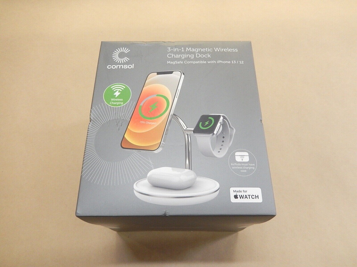 COMSOL 3-IN-1 MAGNETIC WIRELESS CHARGING DOCK Australia