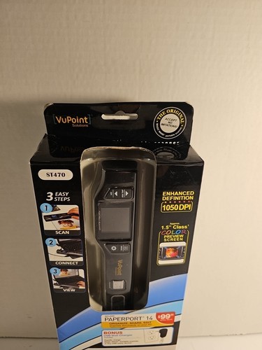 VuPoint MAGIC WAND IV Portable Scanner Wide LCD Panel 1050 DPI - Picture 4 of 11