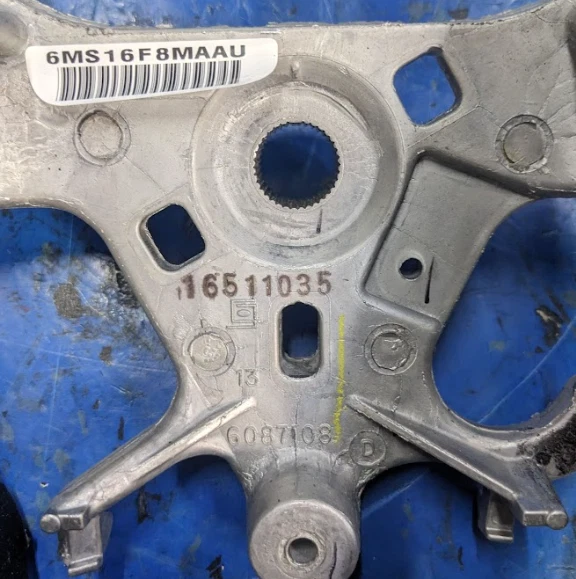 Volante Mopar genuino 1FS56XDVAB Dodge Avenger Jeep Compass Patriot Foto 4 de 4