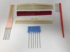 LOT OF 6 VGT Hair Combs Plastic Metal Pick Tease Lift Flamingo Sues Beauty Shop
