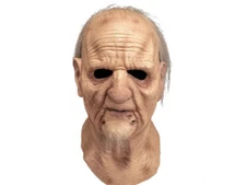 Texas Chainsaw Massacre Grandpa Mask Halloween Costume Horror Movie Collectible