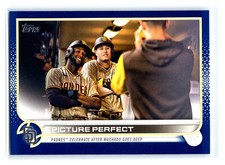 2022 Topps Update Picture Perfect Royal Blue #US83 San Diego Padres