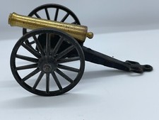 MFCO Toy/Desktop Cannon Brass Cast-Iron Model C 1/2 - Civil War Era Replica