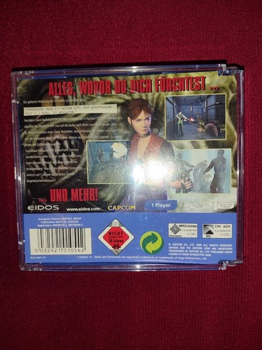 resident evil code veronica dreamcast - Bild 5 von 11