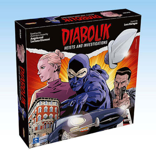 Ares Games Diabolik Heists and Investigations Board Game Two to Four Players - Picture 3 of 3