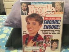 KERRI STRUG SIGNED 1996 PEOPLE MAGAZINE/ OLYMPIAN GOLD MEDALIST STAR
