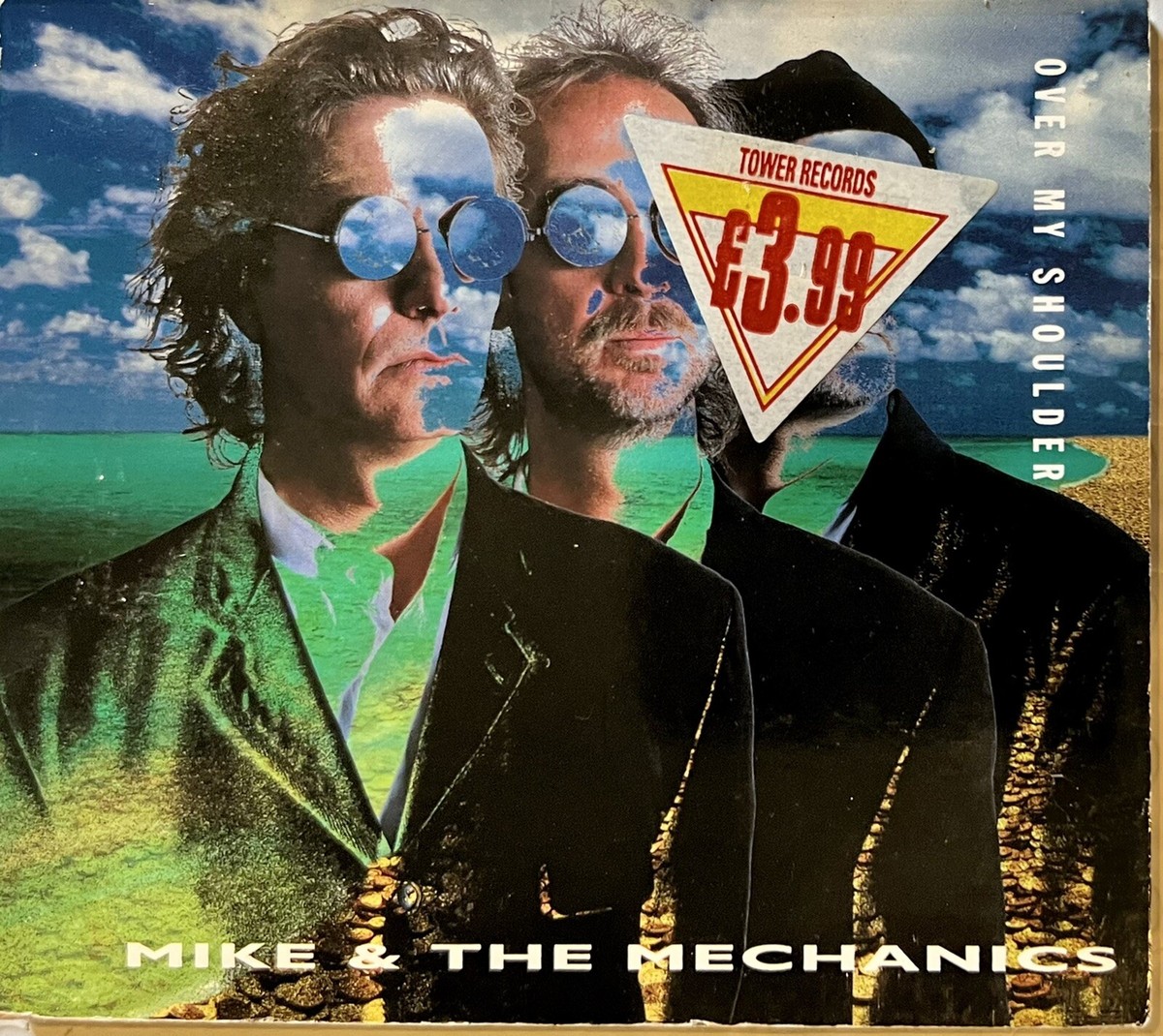 超希少・8cm CDs!Mike & The Mechanics/Over My MIKE & THE MECHANICS - Over My Shoulder - 3-Track UK Import