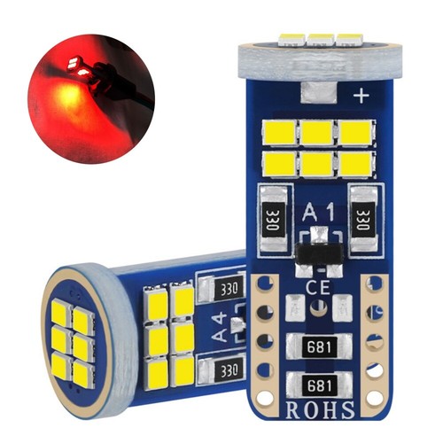 T10 W5W LED Light Bulbs Canbus Error Free for Car Interior Plate Dome Map 10pcs - Picture 24 of 58