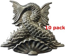 Metal Stamping Twin Fish Sea Aquatic Creature Decor STEEL .020" Thickness SE26