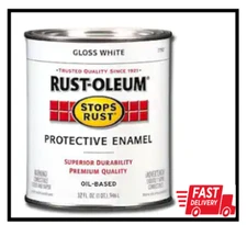 1 Qt. Protective Enamel Gloss White Interior/Exterior Paint