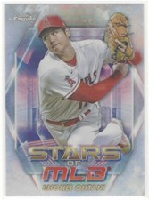 Shohei Ohtani 2023 Topps Stars of the MLB Chrome Card# SMLBC-21