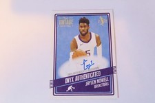2021 Onyx Vintage Jaylen Nowell Auto Blue Ink #VAJN Minnesota Timberwolves 🏀🔥