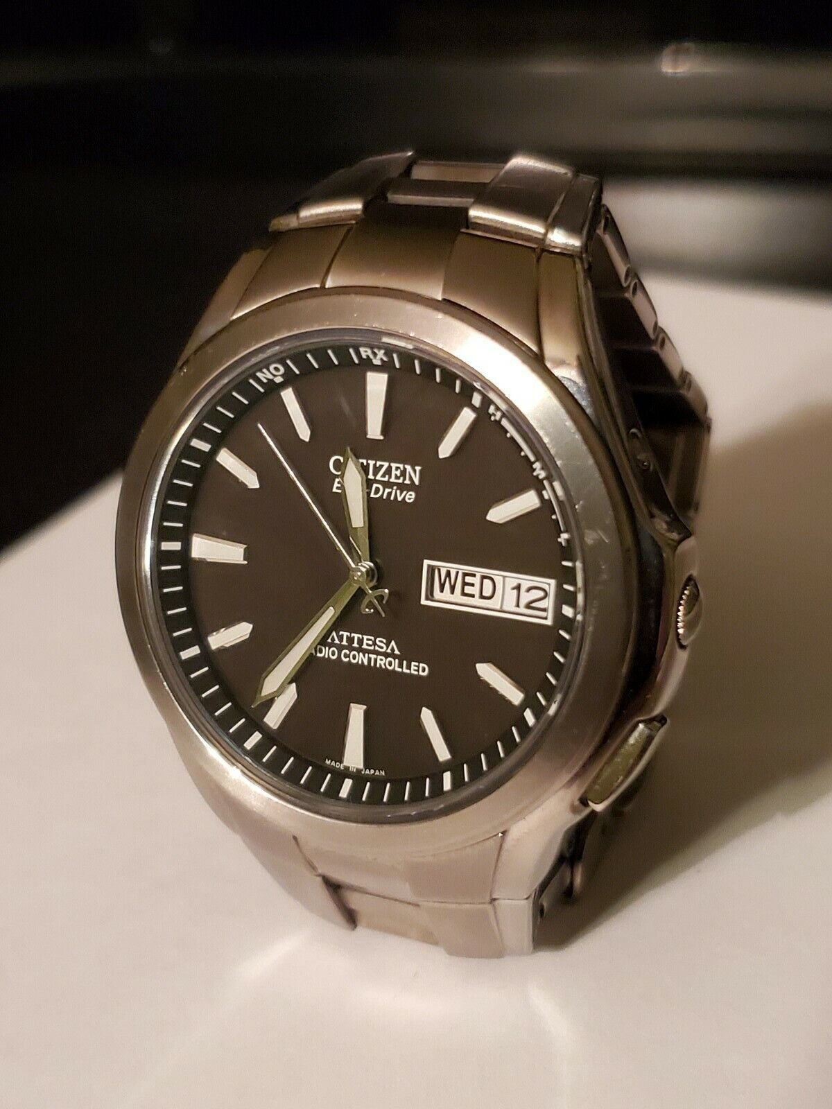 Citizen Attesa Radio Control Titanium Duratect Eco Drive Rare