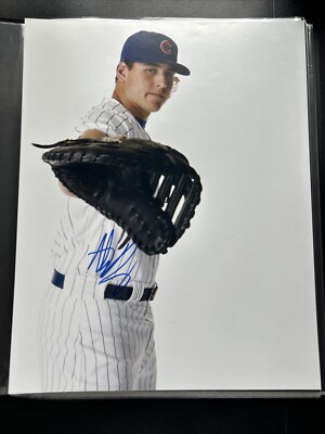 Authentic ANTHONY RIZZO Signed AUTO 11x14 Baseball Photo Chicago Cubs ...