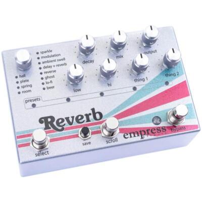 Empress Effects Reverb * NEW * advanced reverberation hall processor