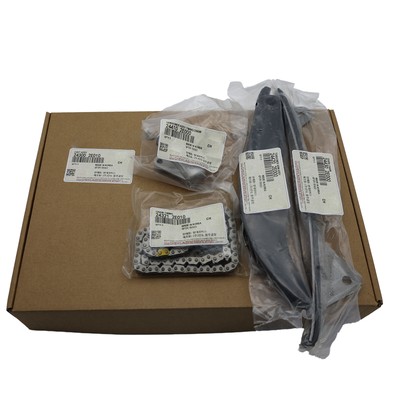 4PC OEM 24321-2E010 Engine Timing Chain Kit For Hyundai Elantra Kona Kia Forte