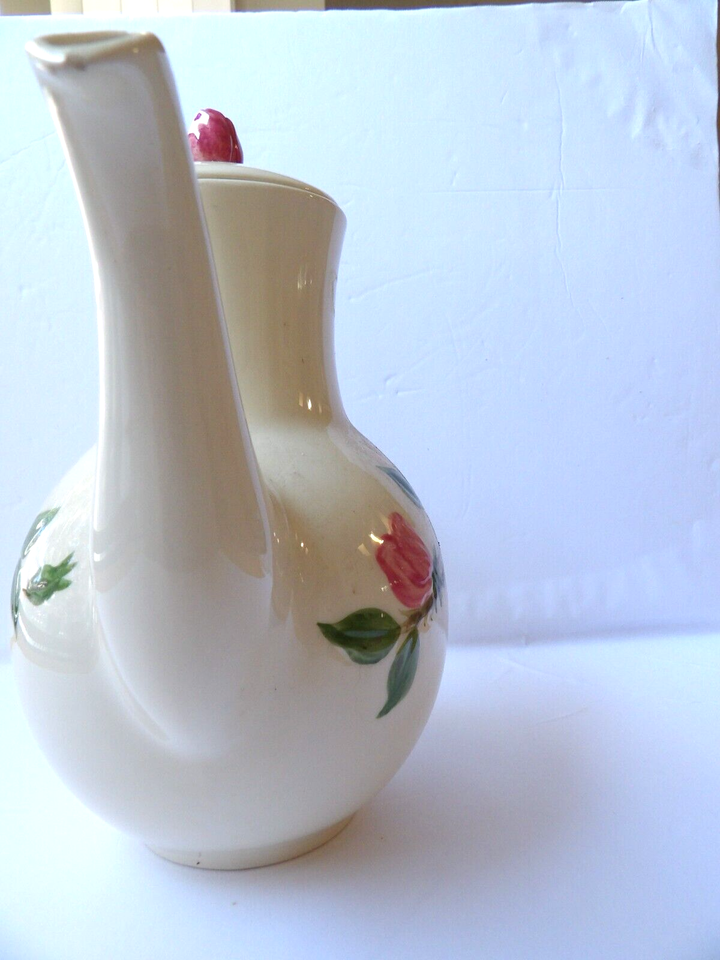Franciscan Vintage Desert Rose Coffee Pot w/ Lid USA eBay