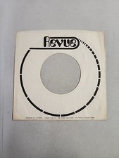 45 RPM 7" RECORD SLEEVES CO. SLEEVE 1 PACK SEE PHOTOS - Revue SLV174
