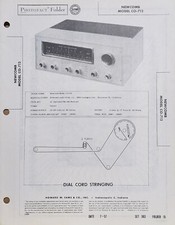 SAMS PHOTOFACT SERVICE MANUAL 363-15 NEWCOMB MODEL CO-712