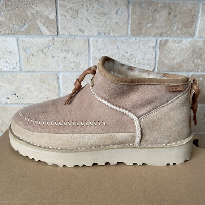 UGG REGENERATE ULTRA MINI CRAFTED ALL GENDER SAND SUEDE BOOT SIZE
