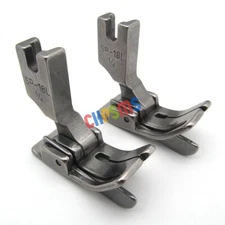 Industrial Sewing Machine Hinged Presser Foot With LEFT Guide #SP-18 2PCS