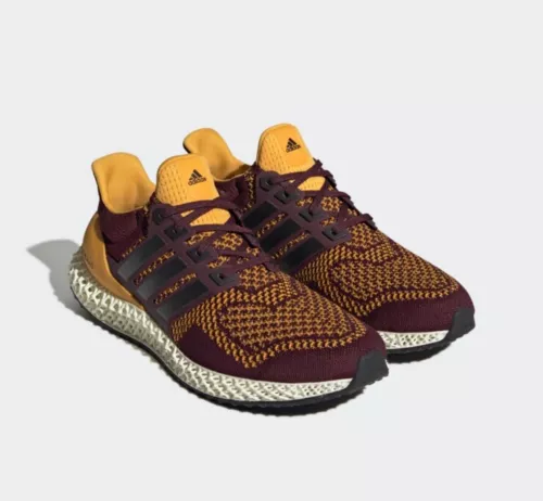 adidas ULTRA4D ASU SUN DEVILS Laufschuhe FY3960 - gelbgold kastanienbraun 9US (M36)