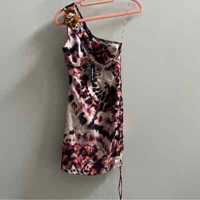 jaded london ruched dress Jaded London Mena Knotted Mini Dress in Orange