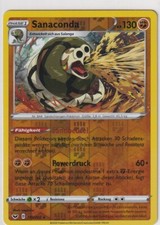 Pokémon Carta TCG Spada e Scudo 110/202 Sandaconda Reverse Holo Inglese
